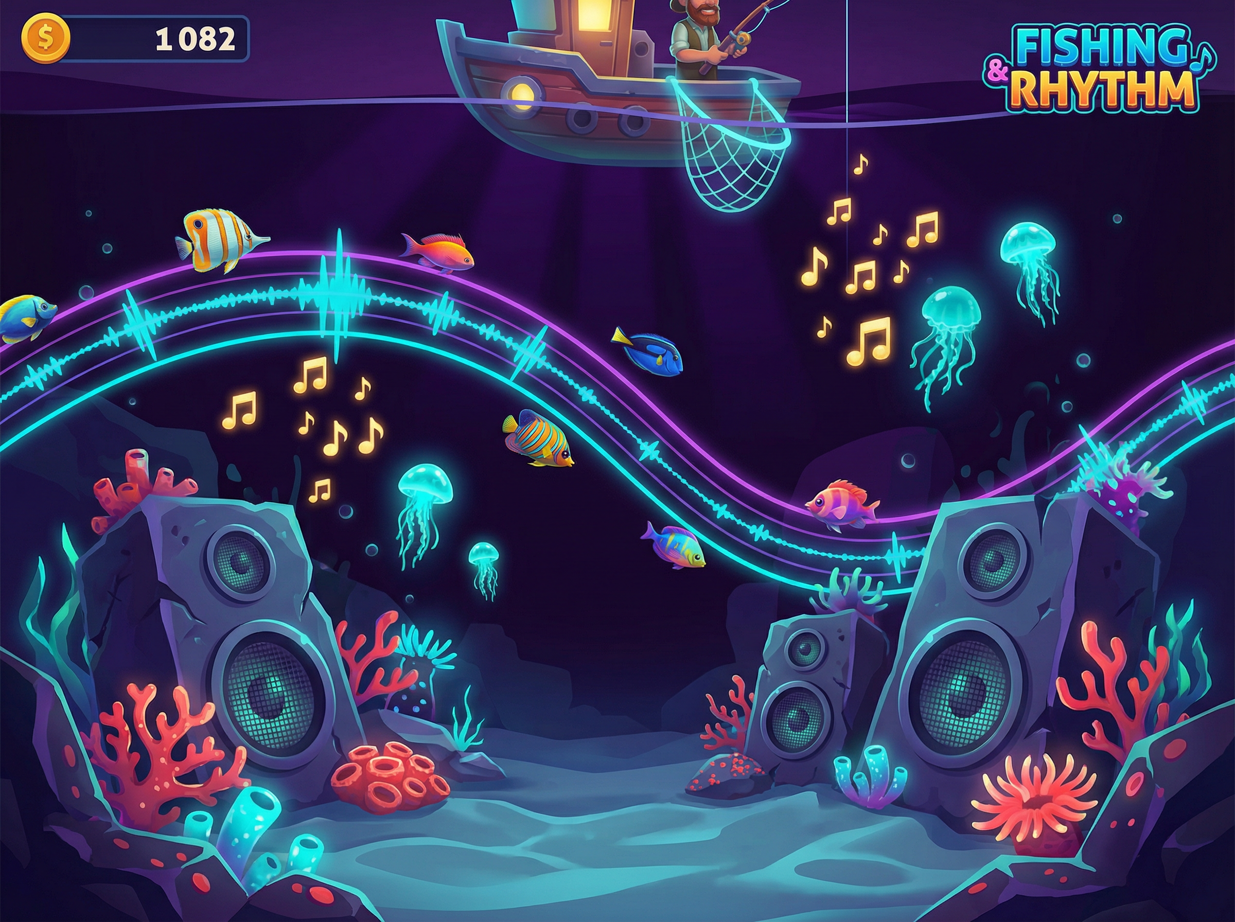 捕鱼游戏海洋音景设计的奥秘 - pg电子游戏